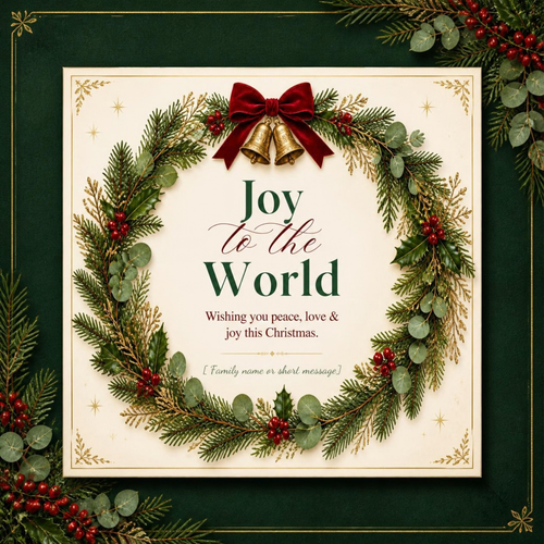 Christmas Card Template Bundle | 6 Editable Canva Holiday Cards