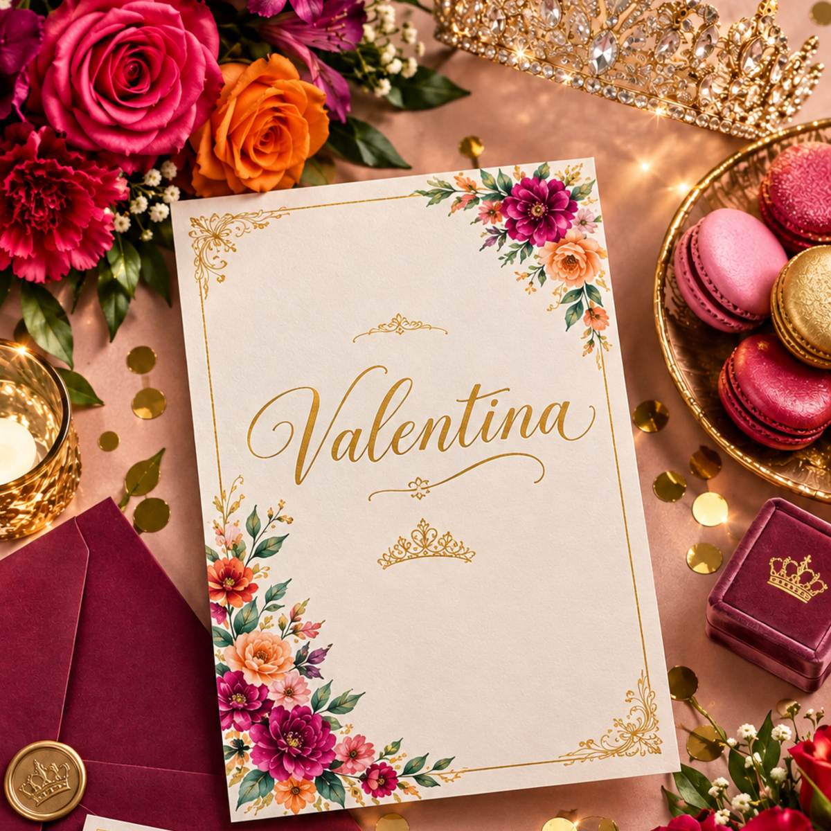 Quinceañera Invitation Suite — Editable Canva Template in Spanish