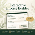 Google Sheets Invoice Template | Editable Small Business Invoice Spreadsheet