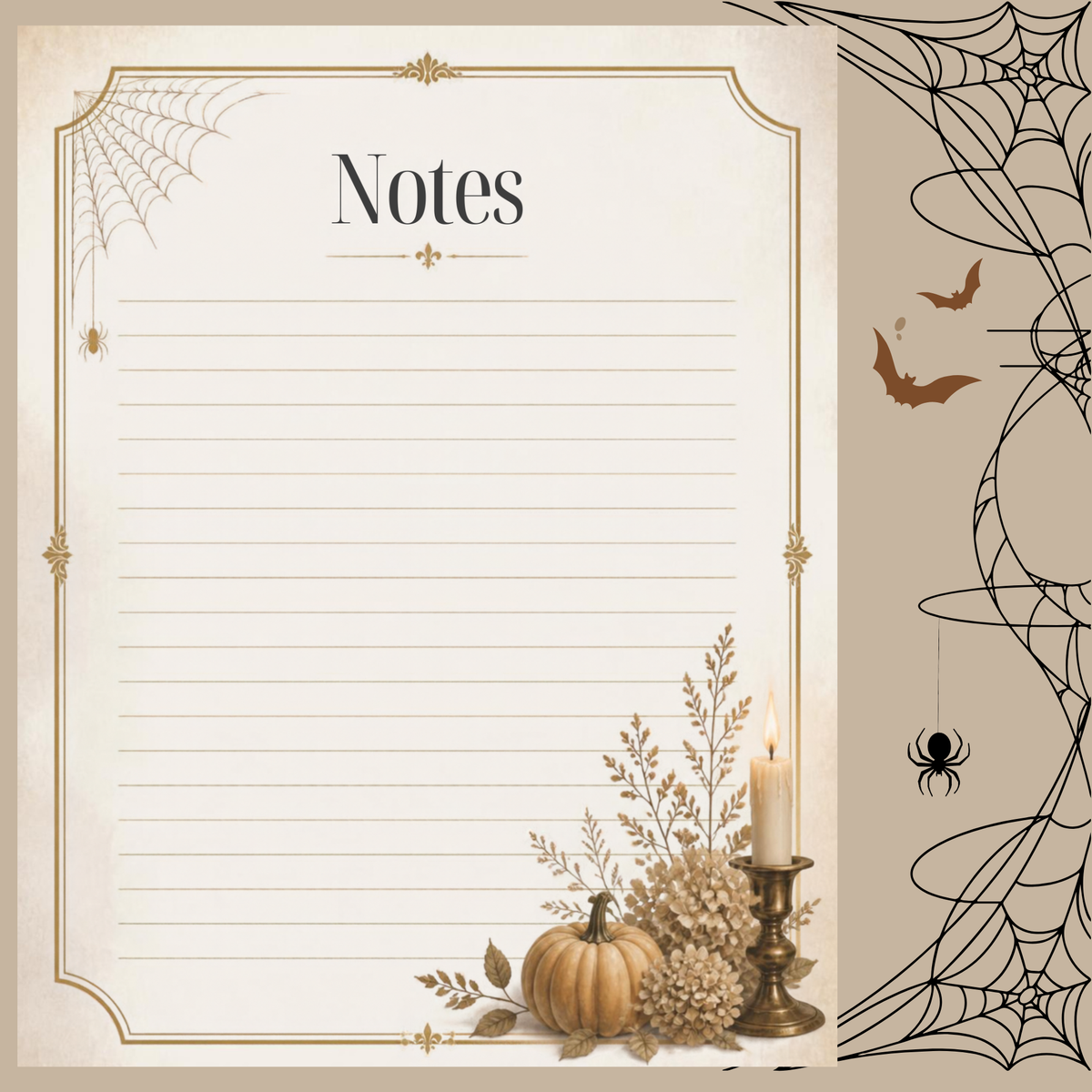 Halloween Party Planner | Editable Canva Party Planning Template